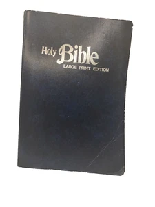 Holy Bible KJV Large Print Version - Self Pronouncing Edition - Picture 1 of 4