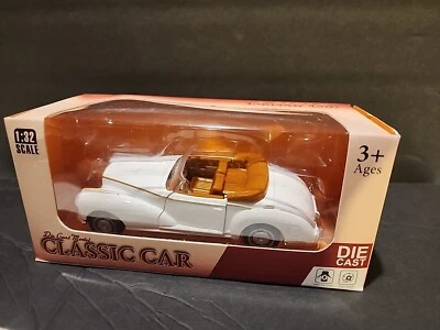 Die-Cast Molded Classic Car 1:32 Scale Pull Back Action and Lights And Sounds - Image 1 of 4
