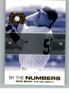 2005 Fleer Patchworks By the Numbers #2 Hideki Matsui (ref 137830) - Picture 1 of 2