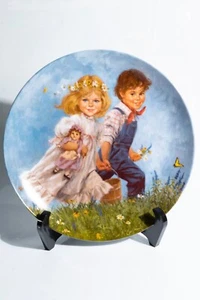 RECO 1986 Jack & Jill Plate Mother Goose John McClelland 8th Issue In Series - Picture 1 of 5