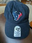 NEW $25 Houston Texans NFL Women's '47 Brand Miata Clean Up Hat cap adjustable