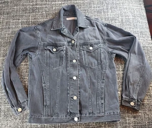 Chaqueta vaquera negra informal talla 2 (6 UK) de Asos Denim para mujer - Imagen 1 de 9