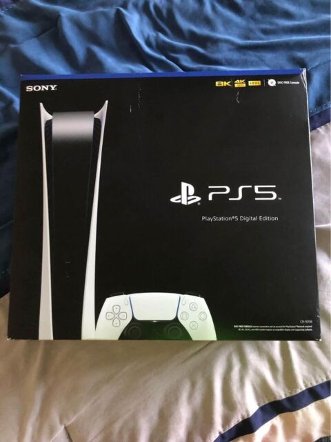 🎁🔥New In Box Sony PlayStation 5 PS5 Digital Edition White