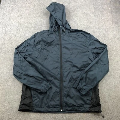 Ducks Unlimited Jacket Men Large Blue Full Zip Hooded Windbreaker - Image 1 of 4