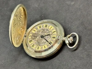Rare Pocket watch Coat of Arms of the Russian Empire Molniya Vintage GIFT - Picture 1 of 11