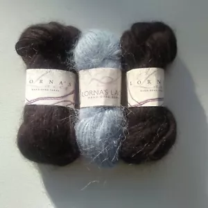 Lorna's Laces 'Angel' (70%Angora, 30% , Lambswool)50yds,5oz, Mixed Lot of 3 - Picture 1 of 1