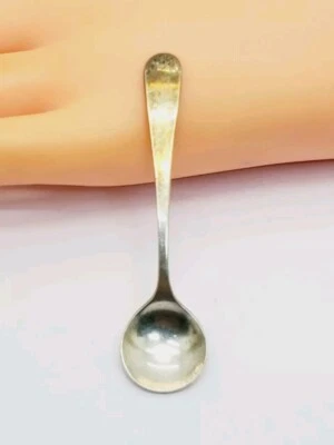 Lingotes o cuchara de sal antigua/vintage Birks de plata de ley (42) Foto 1 de 4