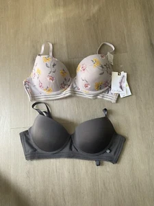 NWT $56 ✨Jessica Simpson Bra 3-Pack Underwire Push Up Everyday Comfort Sz 36B✨ - Picture 1 of 8