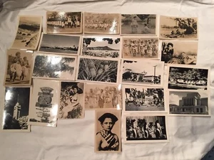 1940s vtg HAWAII Men Women BLACK WHITE PHOTOS. US Navy Photographs. 22 PICTURES - Photo 1/8