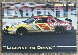 1995 Maxx Cards License to Drive Terry Labonte #1 NASCAR Racing - Picture 1 of 2