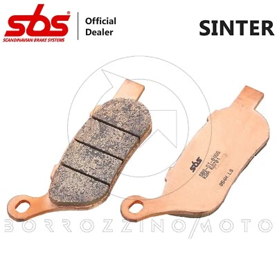 SBS 854LS PASTIGLIE FRENO POST HARLEY DAVIDSON FXCWC ROCKER C 1584 2008-2012 Foto 1 de 4