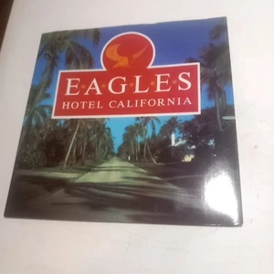 Eagles Hotel California 1976 7 Inch Vinyl Record Asylum Stereo - Picture 1 of 13