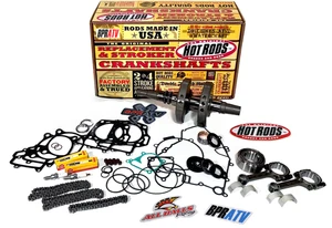 Hot Rods Bottom End Rebuild Kit Brute Force 750 12-20 Crank Bearings & NGK Plugs - Picture 1 of 24