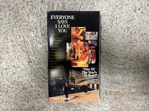 Everyone Says I Love You VHS Woody Allen Julia Roberts Movie Video Cassette - Imagen 1 de 4