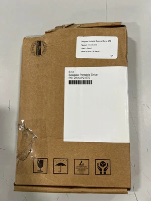 Seagate STGX2000400 2TB USB 3.0 External Hard Drive - Black - Image 1 of 2