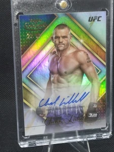 Chuck Liddell /99 2024 UFC Topps Gold Label Golden Auto Foil Iceman - Picture 1 of 2