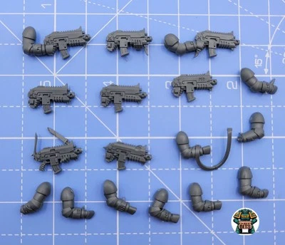 Warhammer 40K Space Wolves Grey Hunters Bolters / Bolt Rifles NEW - Image 1 of 2