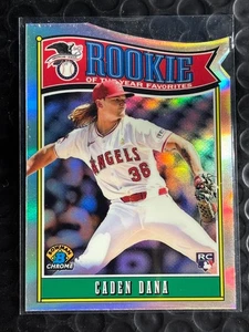 2025 Bowman - Rookie of the Year Favorites Caden Dana #ROY-7 (RC) Angels Die Cut - Picture 1 of 2