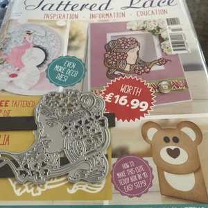 The Tattered Lace Ausgabe 43 Free Die Papers Ophelia Card Crafts Magazine - Bild 1 von 1