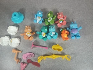 Vintage 1980s Hasbro Care Bears/Wuzzles Figurine/Accessory Lot (15+) - Picture 1 of 5