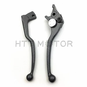 Carbon Brake Clutch Levers Hand Controls for Suzuki GSXR600 92-93 GSXR750 88-95 - Picture 1 of 4