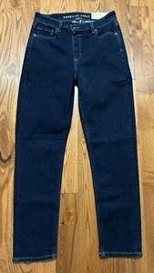 AMERICAN EAGLE DARK WASH MOM JEANS SIZE 4 NEW WITH TAGS - Picture 1 of 2