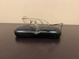 NEW Liz Claiborne President DB6 Gold Brown EYEGLASSES GLASSES FRAMES 48-18-140+ - Foto 1 di 12