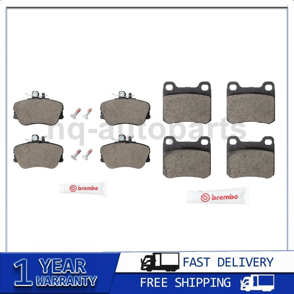 Pastillas freno delanteras traseras mercedes-benz c280 1995 1994 Foto 1 de 4