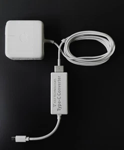 Apple MagSafe 1 & 2 charger with Usb-C Adapter converter for iPhone iPad & more - Picture 1 of 8