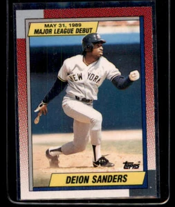 1990 Topps Debut '89 #108 Deion Sanders - Picture 1 of 2