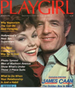 PLAYGIRL 3-80 NUDE SKYDIVERS HAIRY JERRY JOE SPONDIKE MAD MEN CAAN MARCH 1980 W - Picture 1 of 2