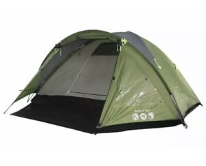 Gelert Rocky 4 Tent - Green - Brand New