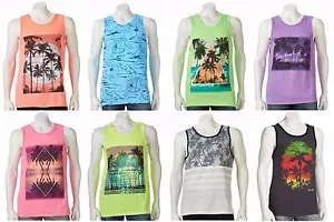 Hang Ten NEW Mens Tropical Tank Top Shirt Crewneck Size S M L XL XXL $25 - Picture 1 of 9