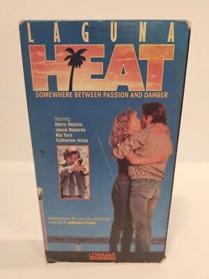Vintage Rare Laguna Heat (VHS) Harry Hamlin Jason Robards Rip Torn Former Rental - Image 1 of 4