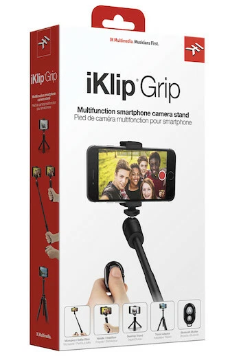 IK Multimedia iKlip Grip Smartphone Camera Stand UPC 888680080594 - Image 1 of 4