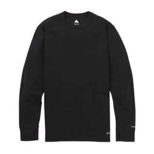 Burton - Womens Midweight Thermal Base Layer Crew - Black - Picture 1 of 4