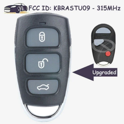 Remote Key Fob KBRASTU09 for 1999 2000 Nissan Pathfinder for Infiniti QX4 - Image 1 of 3