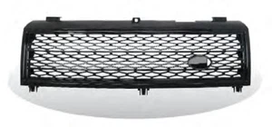 Front Bumper Grille Glossy Black for LAND ROVER RANGE ROVER L322 2003-2005 - Picture 1 of 1