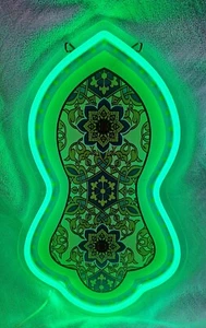Nakah Nalain paak small ( Super Bight ) Milad / Milaad lights ISLAMIC DECORATION - Picture 1 of 3