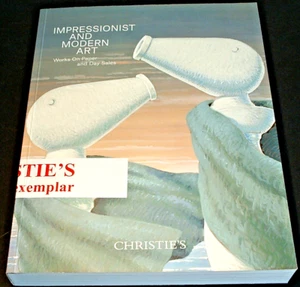 IMPRESSIONISTEN & MODERN ART: Christie's Wälzer N.Y. 18 +results - Bild 1 von 9