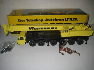 LIEBHERR LT 1120 AUTOKRAN WESTERBURG #2072.10 CONRAD 1:50 OVP - Picture 1 of 6