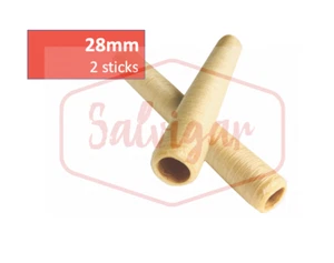 Collagen Casings Dry 28mm / 50ft for stuffing 35 Lb 180 sausages 2 sticks - Picture 1 of 8