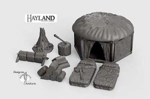 Orc Camp 28mm 32mm Wargaming Terrain D&D, DnD - Picture 1 of 5