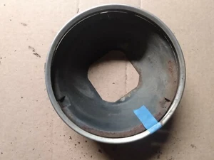 GM HEADLIGHT BUCKET HOUSING RETAINING RING HIGH BEAM. 2 PRONG BULB CAMARO CHEVEL - Picture 1 of 4