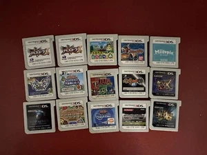 Nintendo 3DS Games Lot Cart only (U.S. Seller)(JPN) - Picture 1 of 17