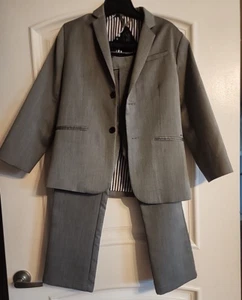 Volcom Boys Corpo Class Dapper Gray Black Rare Suit Youth Size L - Picture 1 of 16