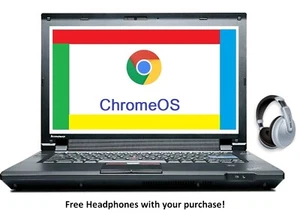 Lenovo Thinkpad SL510 15.6" 2.10GHz DVD 4GB 40GB SSD* ChromeOS+Android*! - Picture 1 of 11