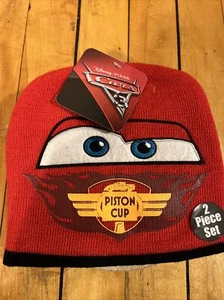 Disney Cars 3 Hat and gloves 2 Piece Set - Picture 1 of 2