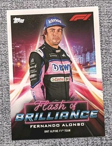 FERNANDO ALONSO🏁2022 Topps Formula 1💥 Flash of Brilliance #FOB-FA🏎️ - Bild 1 von 2