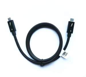 New Lenovo Thinkpad 0.7m Thunderbolt 4 Cable 40Gbps 100W USB C 20V 5A 5C10V2572 - Picture 1 of 5